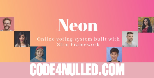 Neon - Online Voting System built with Slim Framework (08 May 2021)