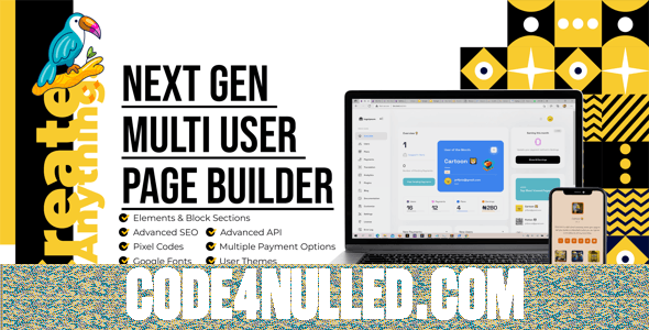 Rio Pages v2.5 - Next Gen Multi User Page Builder - nulled