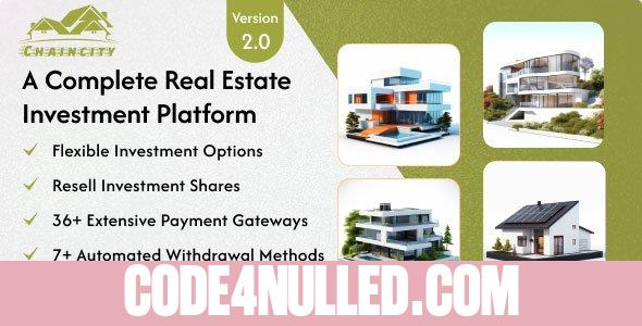 ChainCity v2.0 - Real Estate Investment Platform - nulled