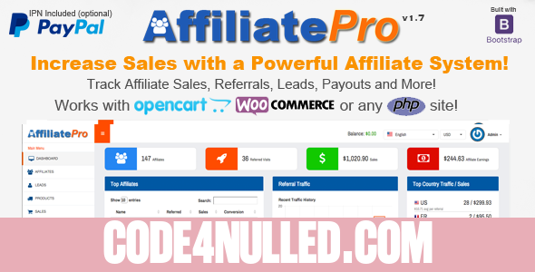 Affiliate Pro v1.7.1 - Affiliate Management System
