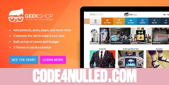 GeekShop - Geeky Cool Product Site
