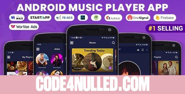 Android Music Player v7.0 - Online MP3 (Songs) App - nulled