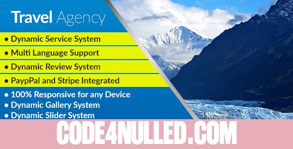 Travel Agency - Responsive Travel Agency Management System with Booking Engine