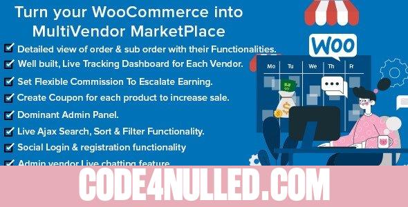 Mercado Pro v1.5.1 - Turn your WooCommerce into Multi Vendor Marketplace