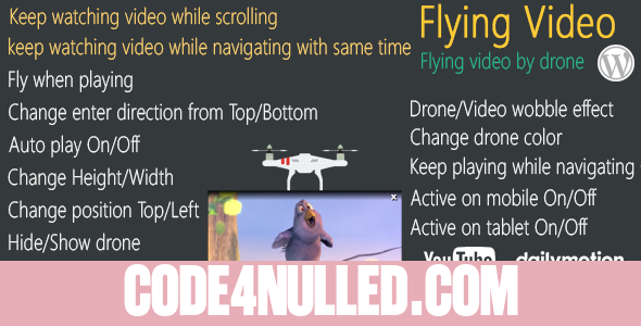 Flying Video for WordPress v2.0.0