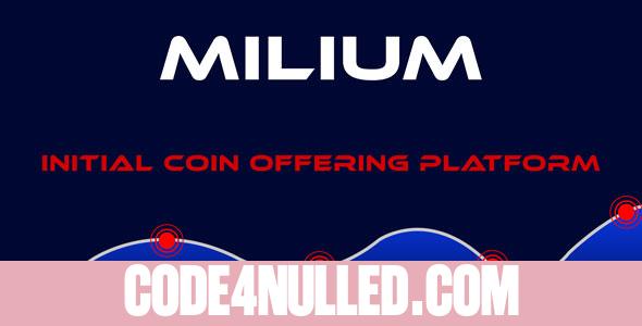 Milium - Initial Coin Offering ICO Script
