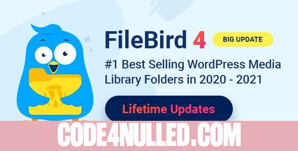 FileBird v4.9 - WordPress Media Library Folders