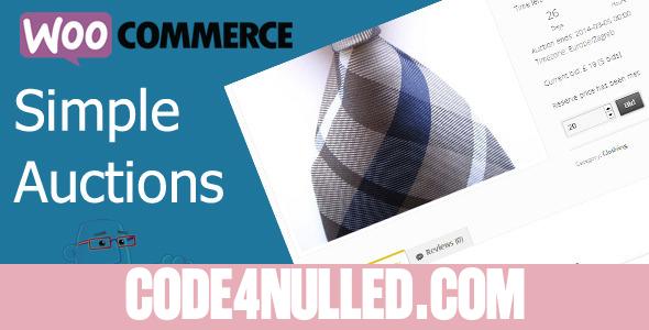 WooCommerce Simple Auctions v1.2.25 - Wordpress Auctions