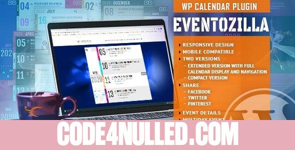 EventoZilla v1.5.2 - Event Calendar WordPress Plugin