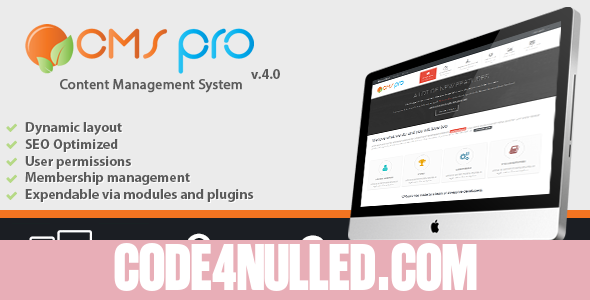 CMS pro v4.1.0 - Content Management System