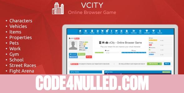 vCity - Create Your Own Browser Game