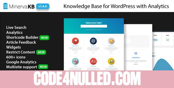MinervaKB v1.4.1 - Knowledge Base for WordPress with Analytics