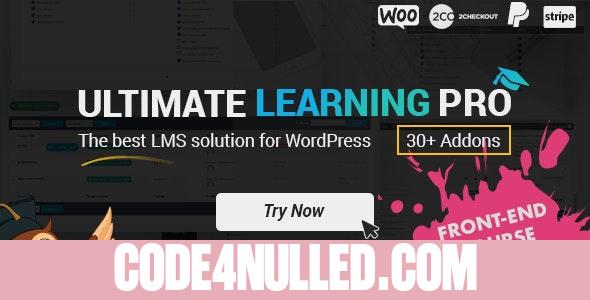 Ultimate Learning Pro WordPress Plugin v3.0