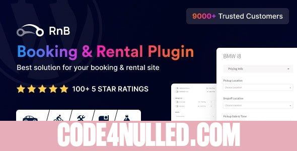 RnB v14.0.3 - WooCommerce Booking & Rental Plugin