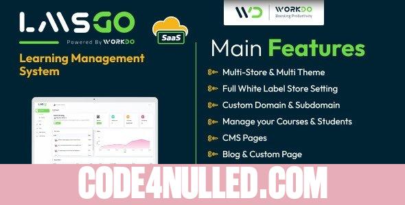 LMSGo SaaS v4.2 - Learning Management System - nulled