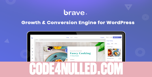 Brave v0.4.2 - Drag n Drop WordPress Popup, Optin, Lead Gen & Survey Builder