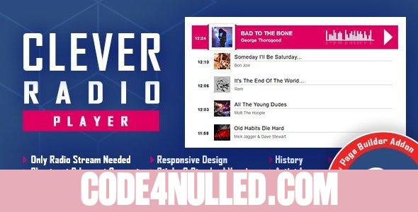 CLEVER v1.0 - Shoutcast and Icecast Radio Player for WPBakery Page Builder