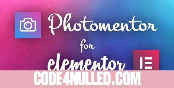 Photomentor v7.0 - Elementor Filterable Photo and Video Gallery Plugin with Masonry Image Layout
