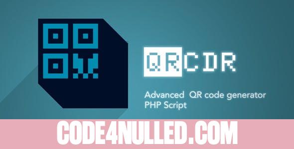 QRcdr v3.1 - responsive QR Code generator