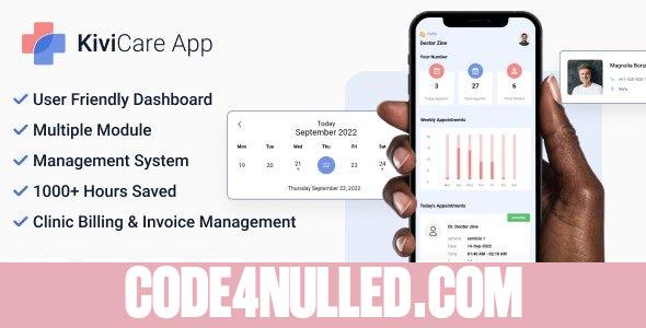 KiviCare Flutter 3.x App - Clinic & Patient Management System v5.0.0