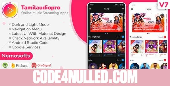 Tamilaudiopro v7.0 - Online Music Streaming Apps