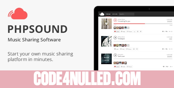 phpSound v6.2.0 - Music Sharing Platform - nulled