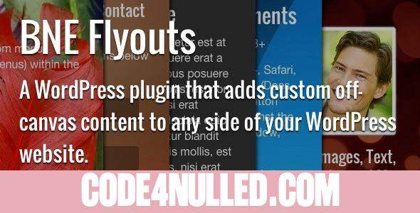Flyouts v1.4.2 - Off Canvas Custom Content for WordPress