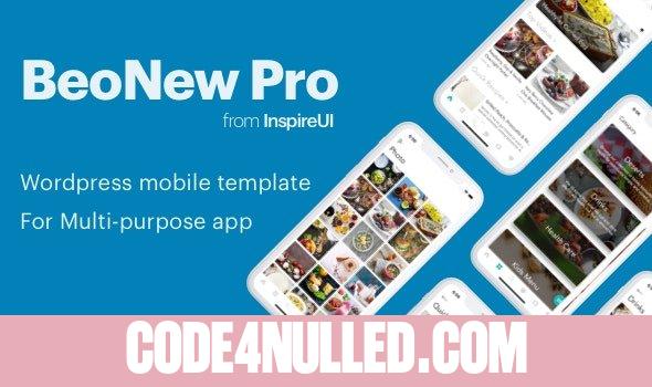 BeoNews Pro v4.0 - React Native mobile app for Wordpress