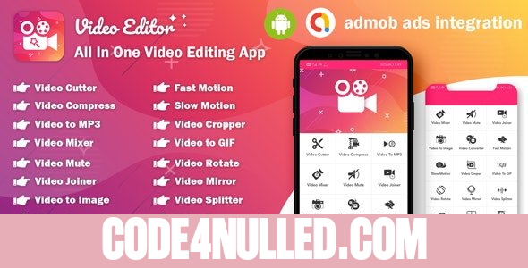Android Video Editor v1.0 - All In One Video Editor App