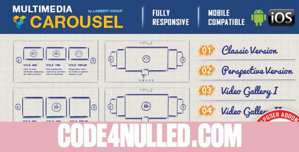 Multimedia Carousel v1.3.2.1 - Visual Composer Addon