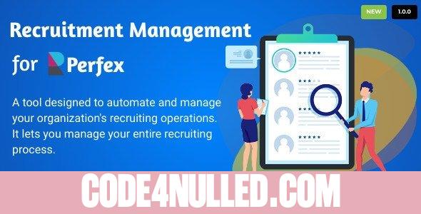 Recruitment Management for Perfex CRM v1.0