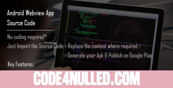 Android WebView App Source Code