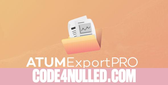 ATUM Export Pro v1.1.9 - WordPress Plugin