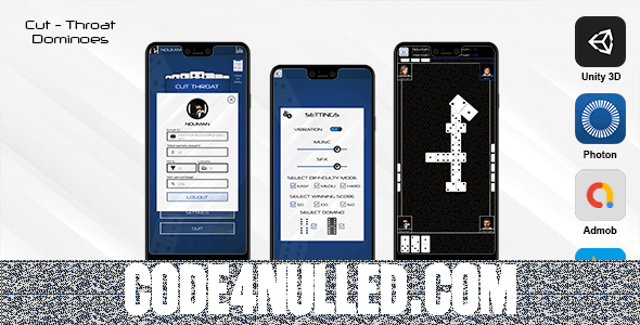 Cut Throat v1.0 - Dominoes Multiplayer Game Unity