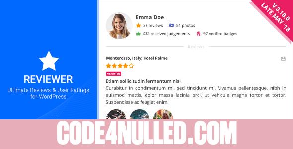 Reviewer v3.21.0 - WordPress Plugin