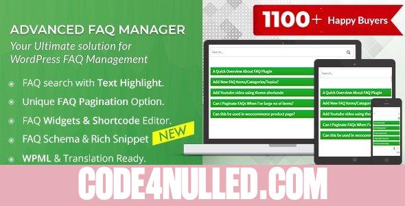 BWL Advanced FAQ Manager v2.2.0