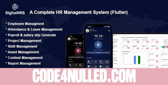 DigitalHR - A Complete HR Management System (Flutter) - 29 October 2024