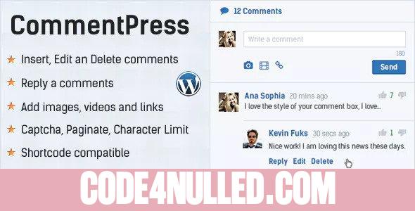 CommentPress v2.7.0 - Ajax Comments, Insert, Edit and Delete