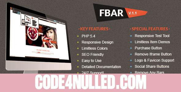 FBar v1.4 - Responsive PHP Theme Switcher Demo Bar