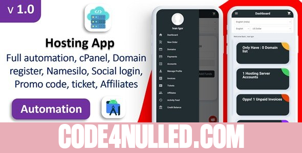 Markhost app v1.0 - Web Hosting Billing