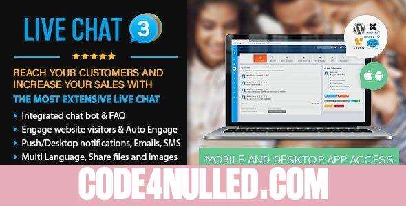 Live Support Chat v5.0.7 - Live Chat 3 - nulled