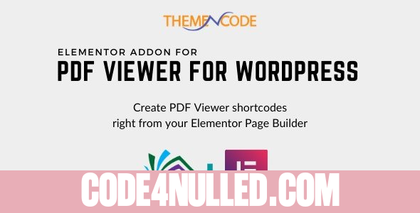 Elementor PDF Viewer for WordPress Addon v1.1.0