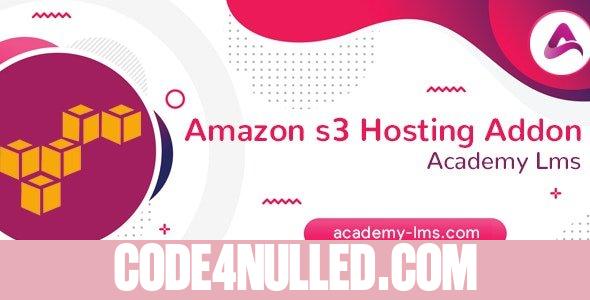 Academy LMS Amazon S3 Hosting Addon v1.0