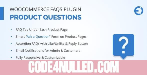 WooCommerce FAQ Plugin v1.0.5 - Product FAQ Tab + Store FAQ Page