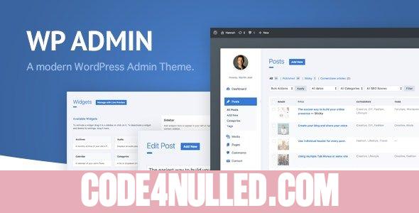 wphave Admin v2.1 - A clean and modern WordPress Admin Theme