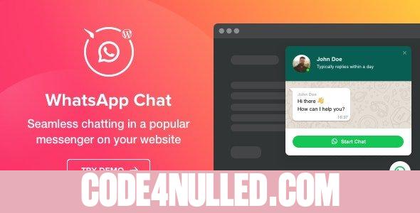 WhatsApp Chat v1.2.0 - WordPress WhatsApp Chat plugin