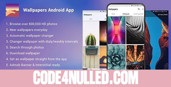 Wallpapers Android App v0.0.2 - Admob Ready