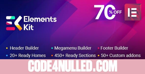 ElementsKit v2.8.0 - The Ultimate Addons for Elementor Page Builder