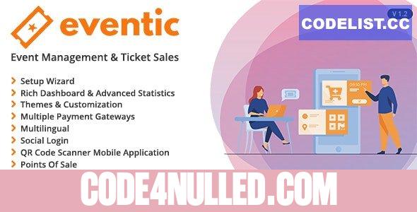 Eventic v1.2 - Ticket Sales and Event Management System