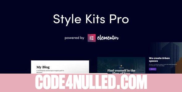 Style Kits Pro v1.1.2 - Get an Unfair Design Advantage in Elementor